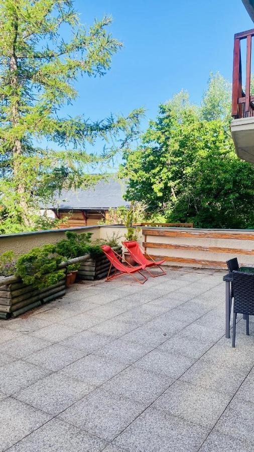 Font-Romeu : T2 Avec Grande Terrasse Et Garage Apartman Kültér fotó