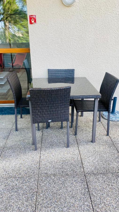 Font-Romeu : T2 Avec Grande Terrasse Et Garage Apartman Kültér fotó