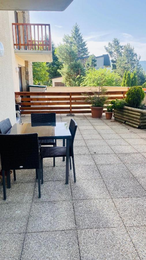 Font-Romeu : T2 Avec Grande Terrasse Et Garage Apartman Kültér fotó